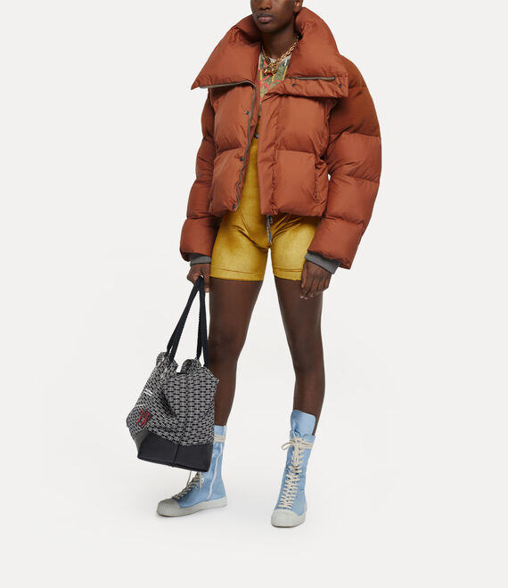 Vivienne Westwood Hero Puffer in BURNT ORANGE